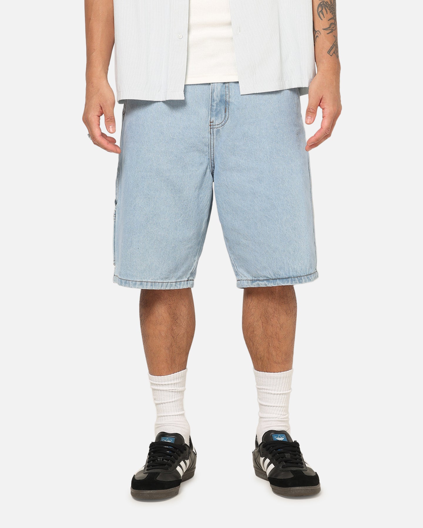 Carre Carré X Coca Cola Utility 86 Jorts Blue