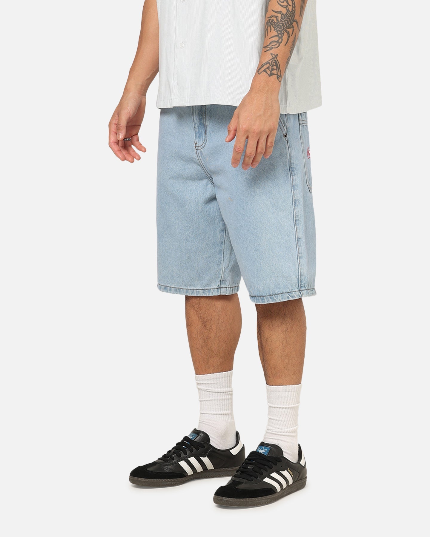 Carre Carré X Coca Cola Utility 86 Jorts Blue