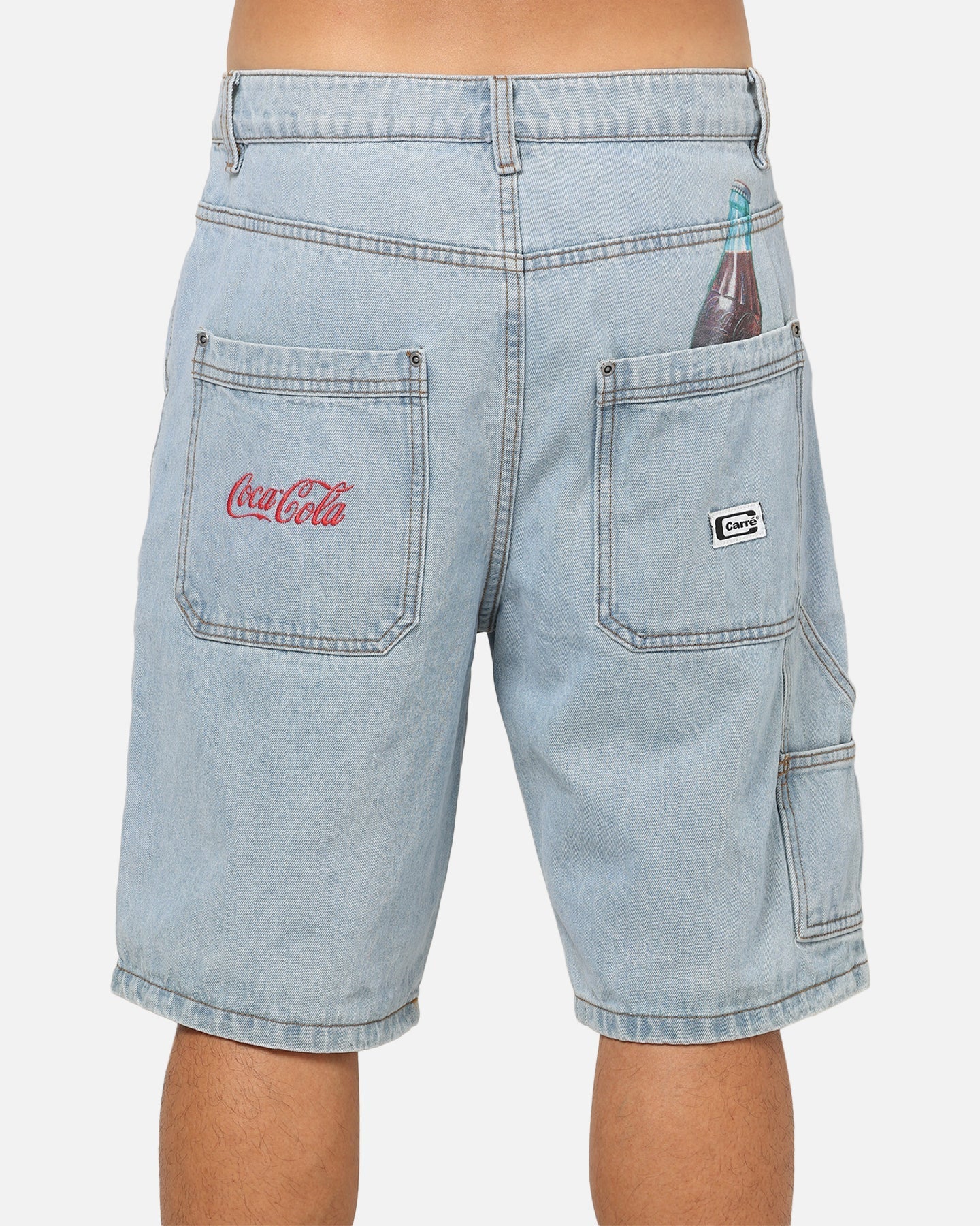 Carre Carré X Coca Cola Utility 86 Jorts Blue