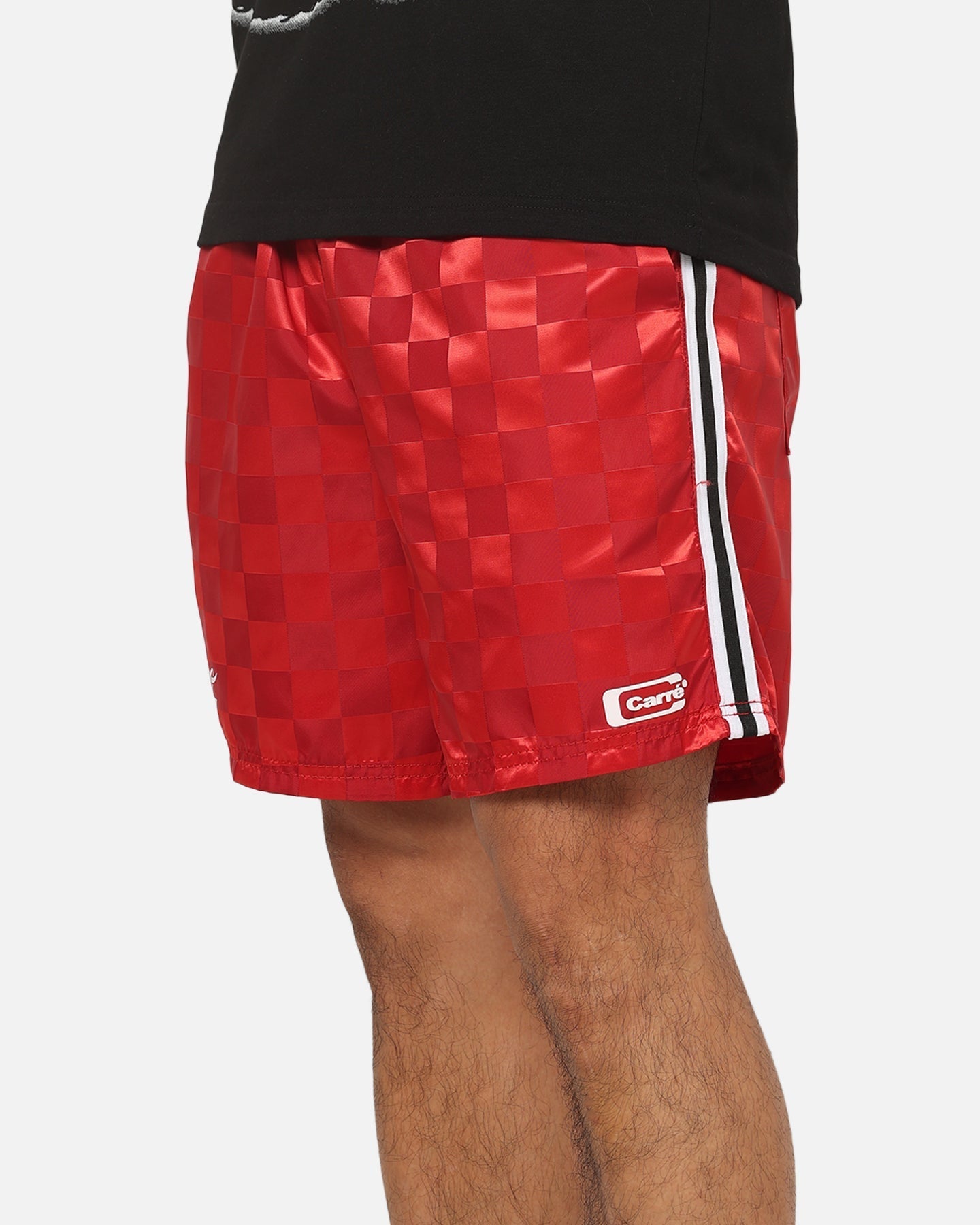 Carre Carré X Coca Cola Legacy Checker Shorts Red