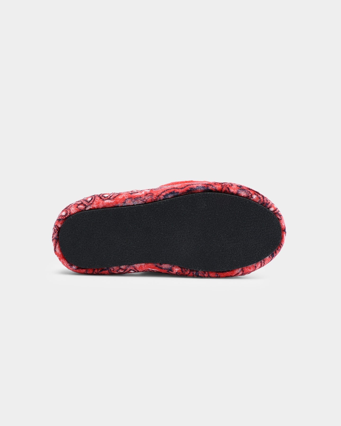 73Studio Velcro Paisley Bandana Slipper Red/Black/White