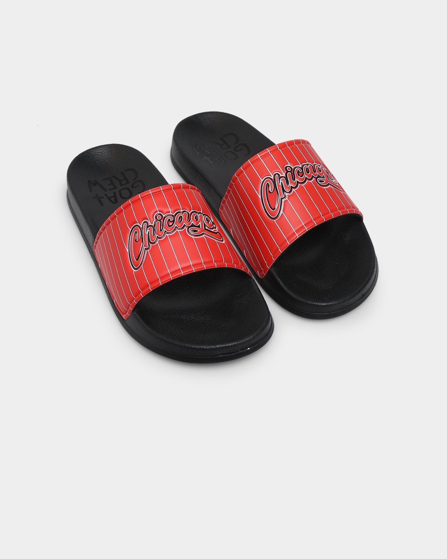 73Studio Chicago Slides Red/Black