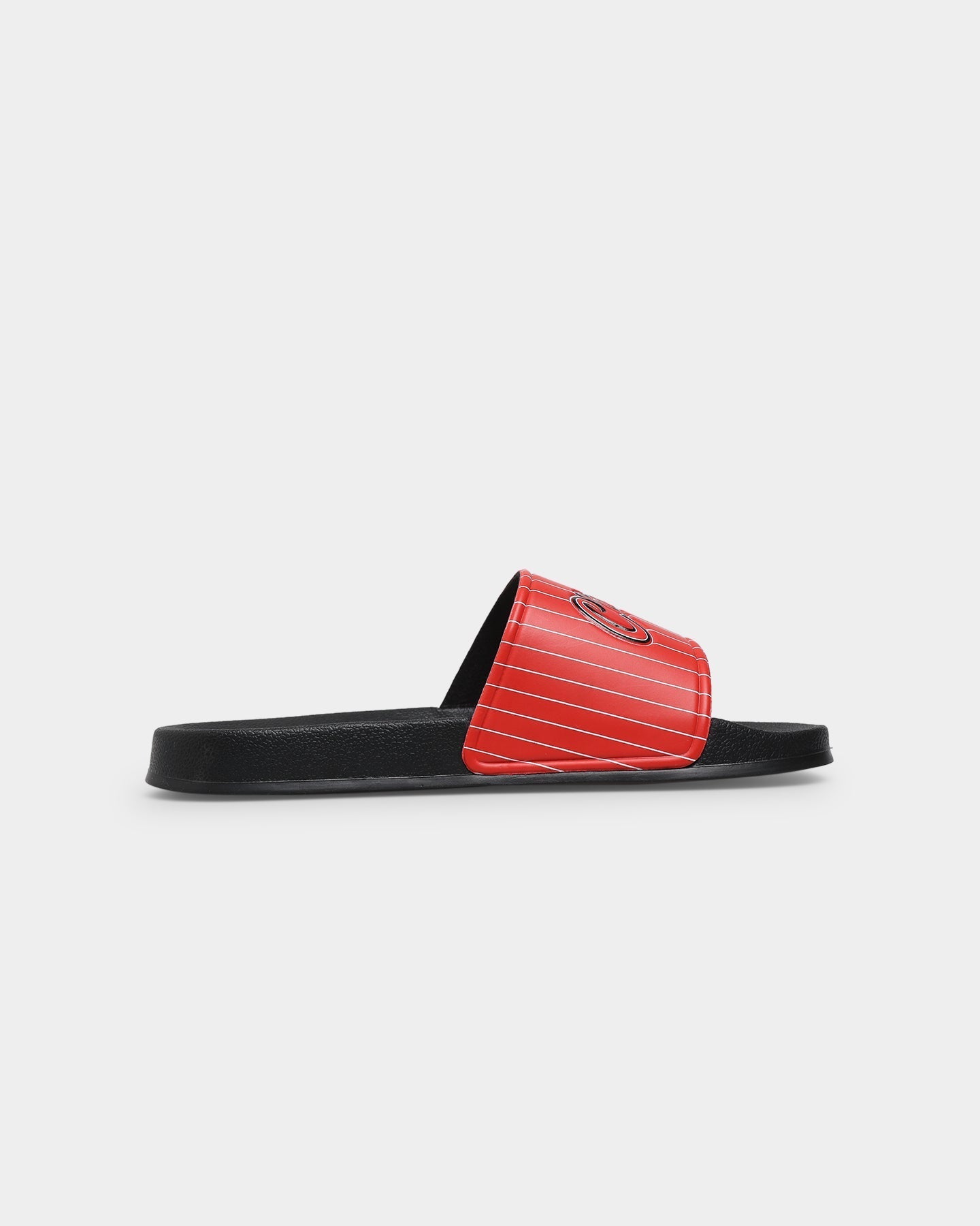 73Studio Chicago Slides Red/Black