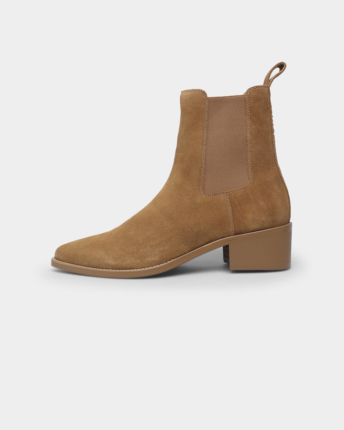 Saint Morta Nomad Pointy Toe Chelsea Boot Camel